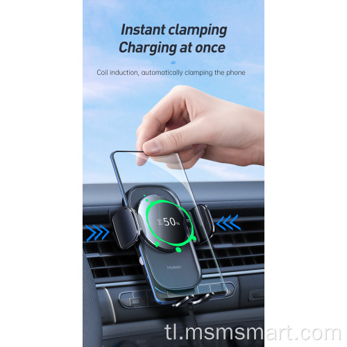 Magandang kalidad CH-7620 Wireless Charging Car Holder